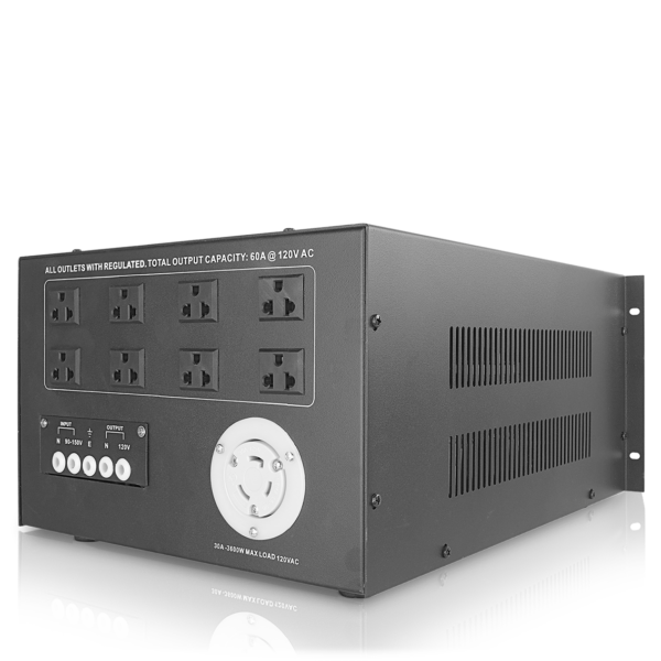 Regulador de Voltaje Bunker RINO-60 7200w Monofasico 80-150v