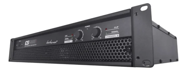 Amplificador Backstage CS 6000 2 Canales 550 W