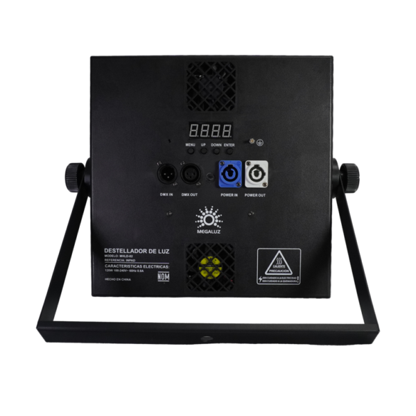 Destellador Megaluz INPAD proyección de graficos LED DMX