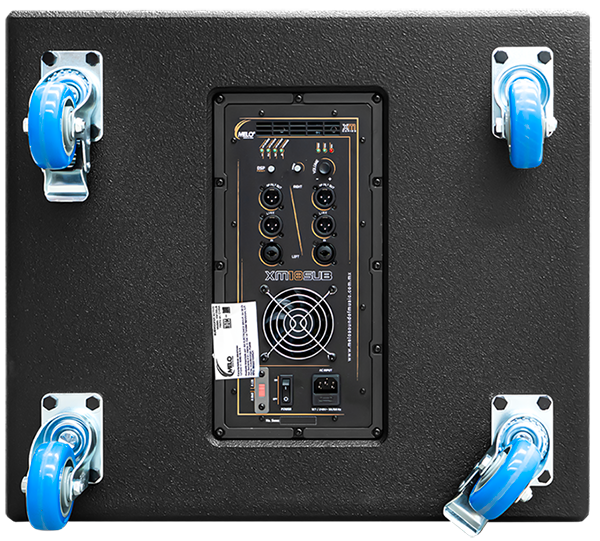 Subwoofer Melo XM18SUB Amplificado 18" 950 W RMS Clase D