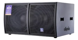Subwoofer Doble Elipsis Smart 218 Smart 2000w Rms 133db Spl Color Negro