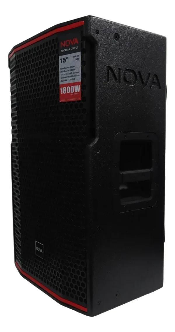 Bafle Nova AX15 Amplificado 15" DSP 900W RMS