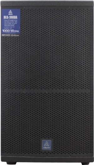Subwwofer Elipsis BLS-1000A negra de 2000wrms