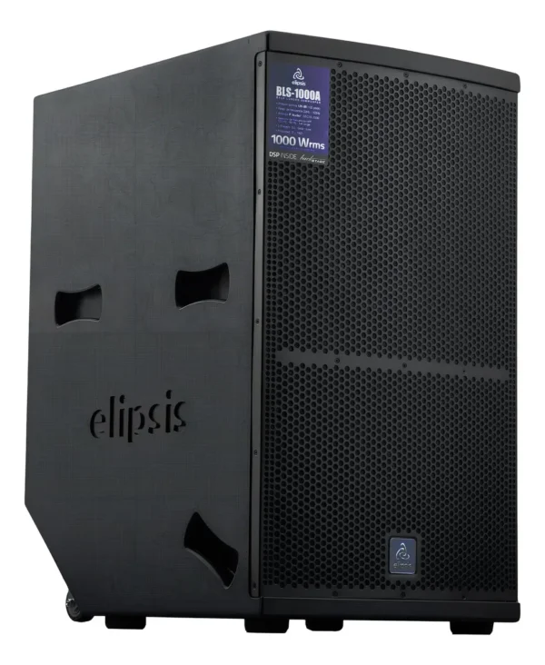 Subwwofer Elipsis BLS-1000A negra de 2000wrms