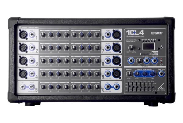 Backstage Consola Amplificada 10l4 Usb, 10 Canales