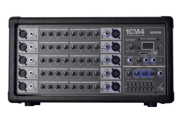 Consola Amplificada Backstage 10m4 Usb, 10 Canales
