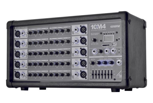 Consola Amplificada Backstage 10m4 Usb, 10 Canales