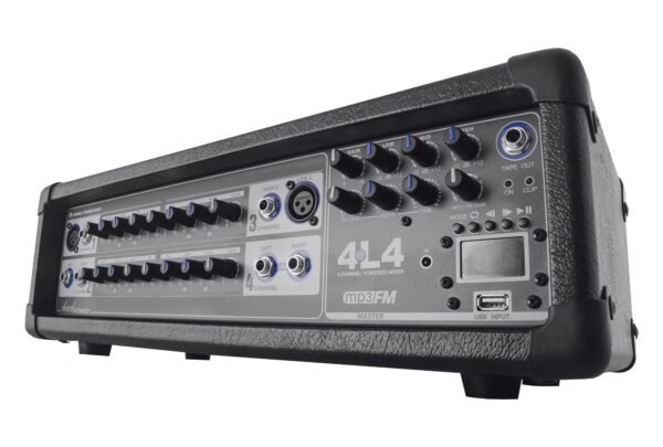 Consola Amplificada Backstage 4l4 Usb, 4 Canales