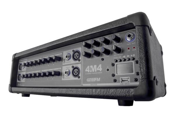 Consola Amplificada Backstage 4m4 Usb, 4 Canales
