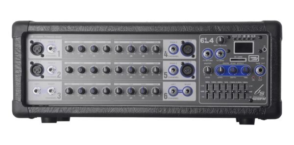 Consola Amplificada Backstage 6l4 Usb, 6 Canales