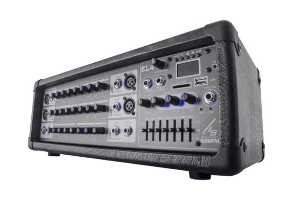 Consola Amplificada Backstage 6l4 Usb, 6 Canales