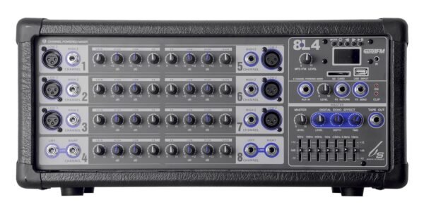 Consola Amplificada Backstage 8l4 Usb, 8 Canales
