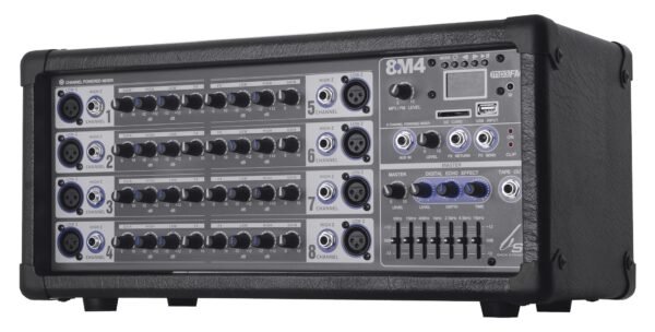 Consola Amplificada Backstage 8m4 Usb, 8 Canales