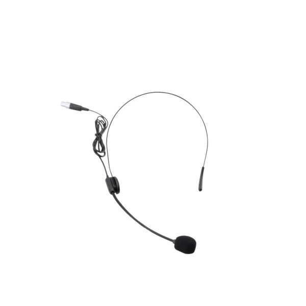 Micrófono Krieg BODY-332, Para Kd-332, Lavalier, Diadema, Cable 6.3 Negro