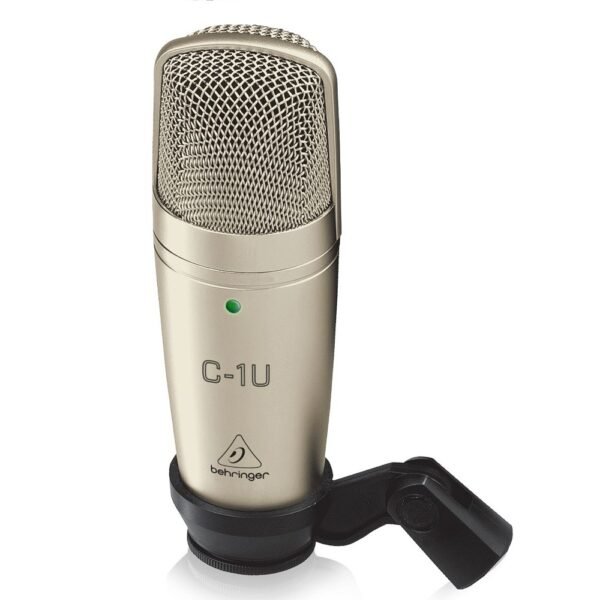 Micrófono Behringer C1-U de Condensado, Cardioide Con Interface Usb