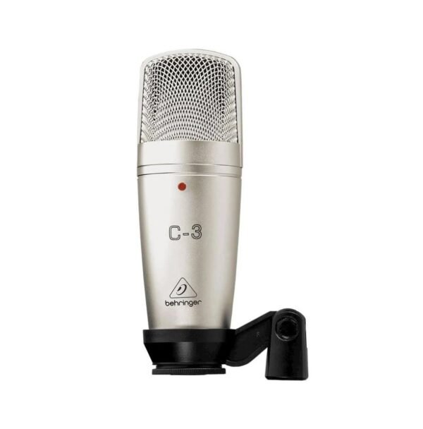 Micrófono Behringer C-3 Condensador,Cardioide Color Plateado