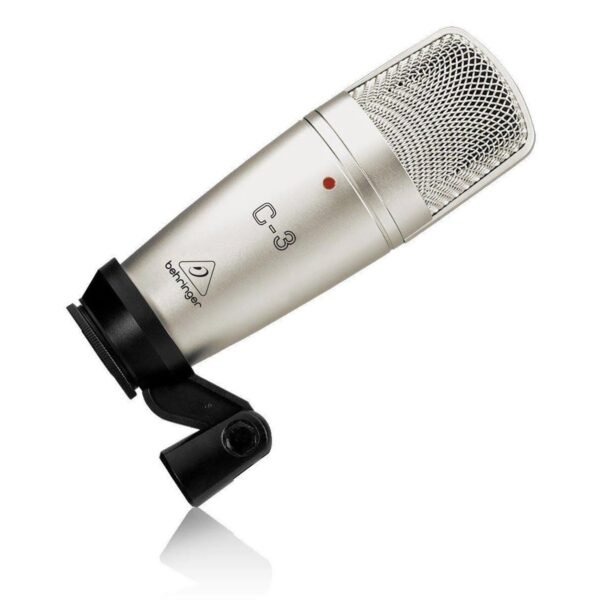 Micrófono Behringer C-3 Condensador,Cardioide Color Plateado