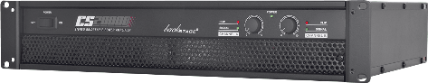 Amplificador CS-20000 2 Canales 2 Ohms Color Negro Potencia De Salida Rms 2000W