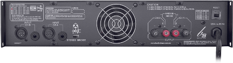 Amplificador Backstage Cs 8000 de 720 W