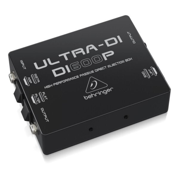 Caja Directa Behringer DI600P Pasiva, multiuso Alto Rendimiento