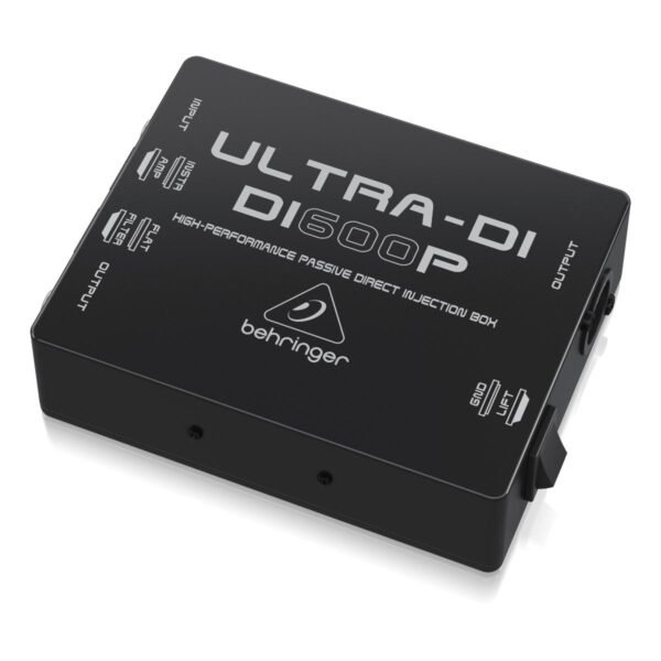 Caja Directa Behringer DI600P Pasiva, multiuso Alto Rendimiento
