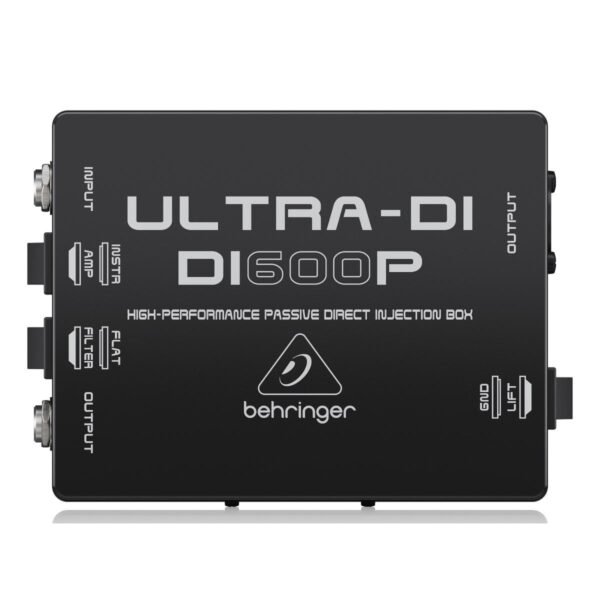 Caja Directa Behringer DI600P Pasiva, multiuso Alto Rendimiento