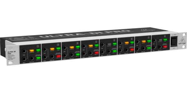 Caja Directa Behringer DI800 V2 Mains/Phantom profesional de 8 canales