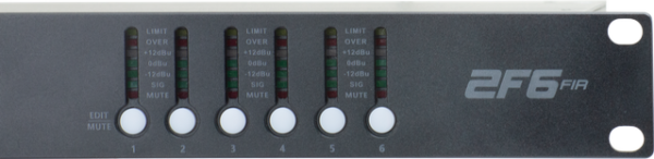 Procesador Auric 2F6 FIR 2 Entradas 6 Salidas