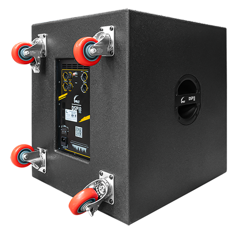 Subwoofer Melo DSP18 PRO Amplificado 18" 900 W RMS 120 Hz