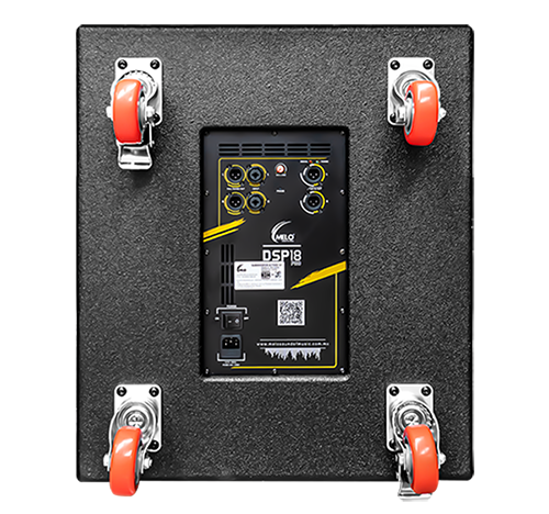 Subwoofer Melo DSP18 PRO Amplificado 18" 900 W RMS 120 Hz