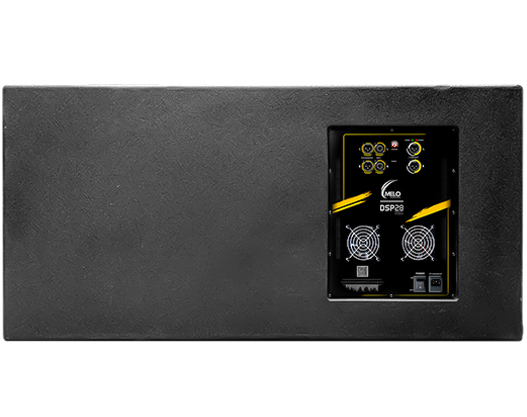 Subwoofer Melo DSP28 PRO Amplificado 2x18" 1350 W RMS