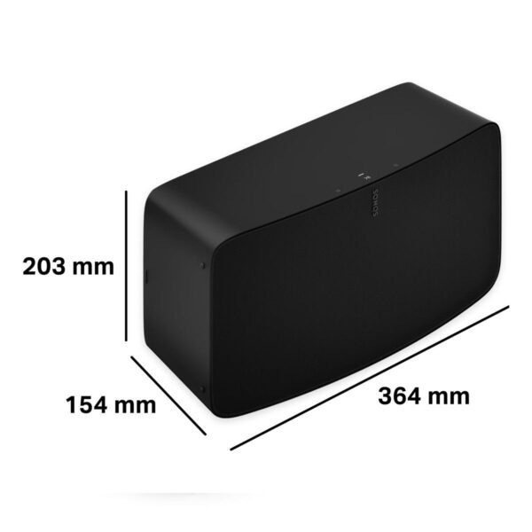 Bocina Inteligente Sonos FIVE-B Negro software Trueplay Airp
