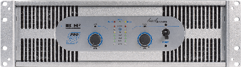 Amplificador Backstage Hcfpro 60 Color Gris Potencia De Salida Rms 6000 W