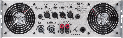 Amplificador Backstage Hcfpro 60 Color Gris Potencia De Salida Rms 6000 W
