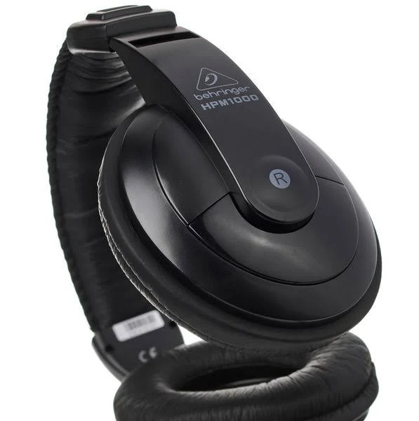 Audífonos Alámbricos Behringer HPM1000-BK Color Negro