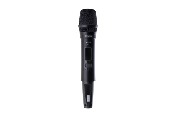 Micrófono Krieg KD332 Inalambrico Doble De Mano