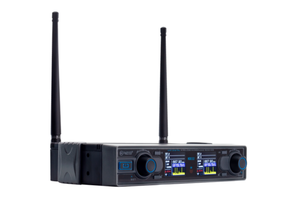 Micrófono Krieg KD332 Inalambrico Doble De Mano