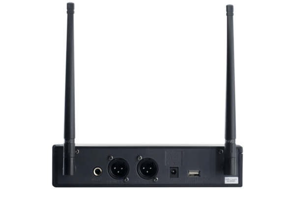 Micrófono Krieg KD332 Inalambrico Doble De Mano