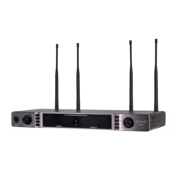 Microfono Inalambrico Krieg Kd-632 Frecuencia 660mhz-690mhz