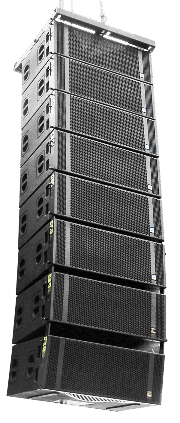 Caja lineal Melo KENDO Pasivo 2x12" 400W RMS 2 vías