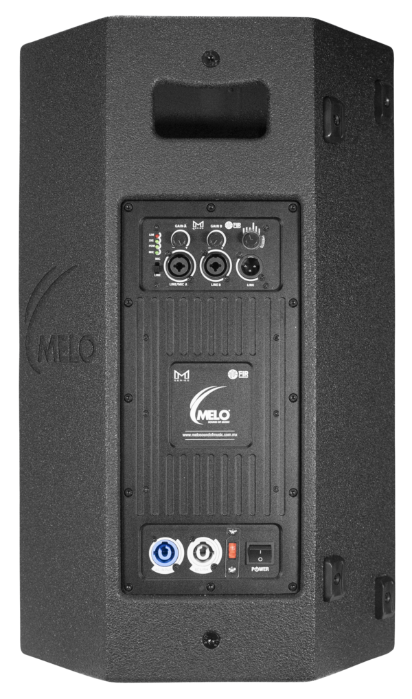 Bafle Melo M-12A Activo 12" 1000W RMS Clase D 128dB