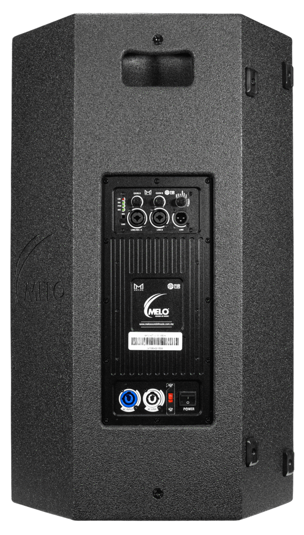 Bafle Melo M-15A Activo 15" 1000W RMS Clase D 130dB