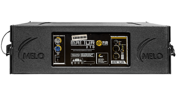 Altavoz lineal Melo MATTUR 210 Activo 2x10" 1000W 136dB