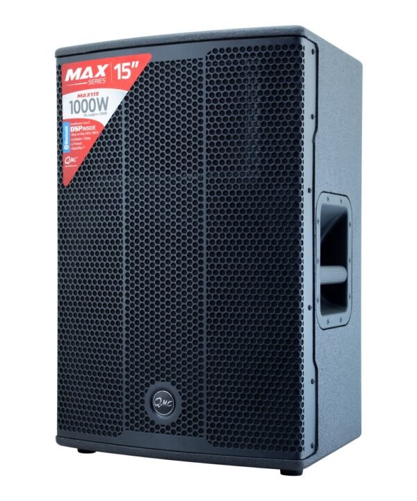 Max-115 Amplificado Mini Concert Qmc 1x15 Activo, Con Dsp Negro