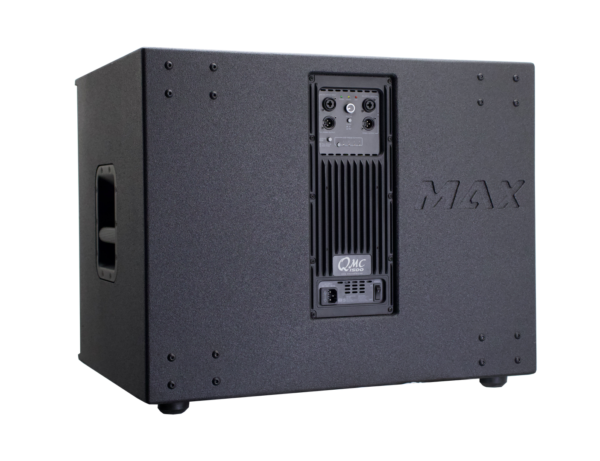 Subwoofer Activo Qmc Max-118 18pulgadas 1500w Ampli Clase D Negro