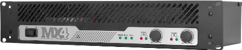 Amplificador Profesional Backstage Mx-4 De 400 Watts Rms 