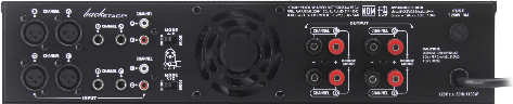 Amplificador Backstage Mx4.4 De 800 Watts 4 Canales