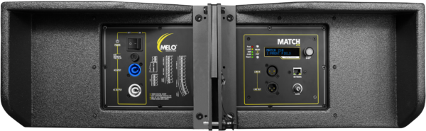 Altavoz lineal Melo MATCH 210 Activo 2x10" 700 W RMS DSP