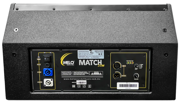 Monitor de piso Melo MATCH 210W 2x10" 1000 W RMS Clase D