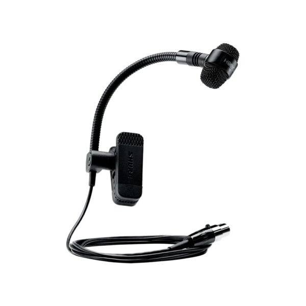 Micrófono Condensador Shure PGA98H-TQG con pinza para instrumento